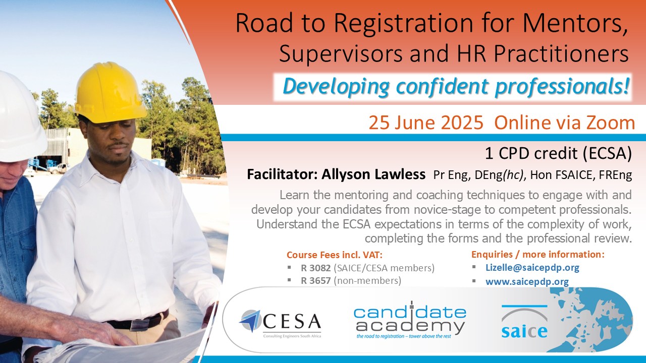 Are you a Mentor, Supervisor or HR Practitioner?